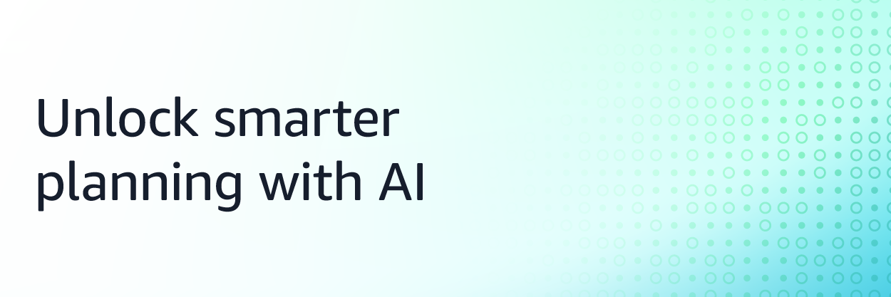 Unlock smarter planning with AI
